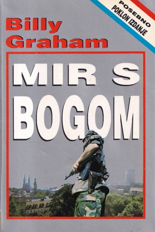 Mir s Bogom - Billy Graham, naslovnica knjige