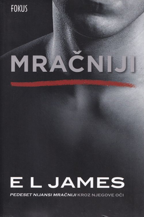 Mračniji - E.L. James, naslovnica knjige