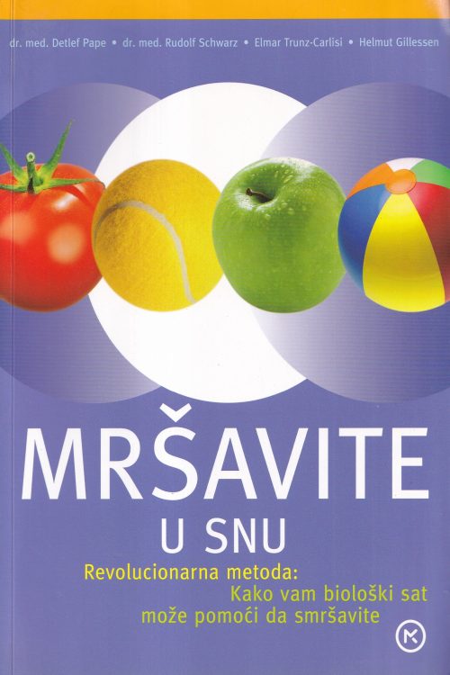 Mršavite u snu: revolucionarna metoda, naslovnica knjige