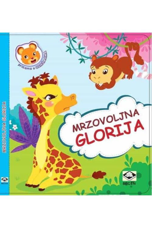 Mrzovoljna Glorija, naslovnica knjige