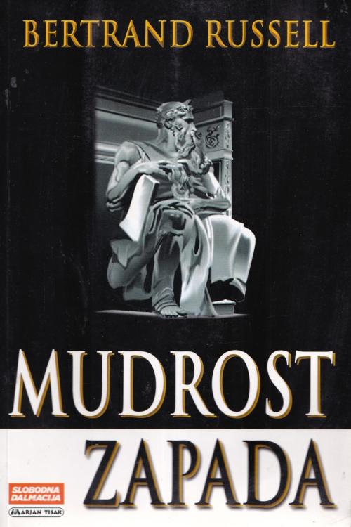 Mudrost zapada - Bertrand Russel, naslovnica knjige