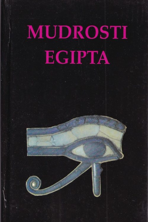 Mudrosti Egipta, naslovnica knjige