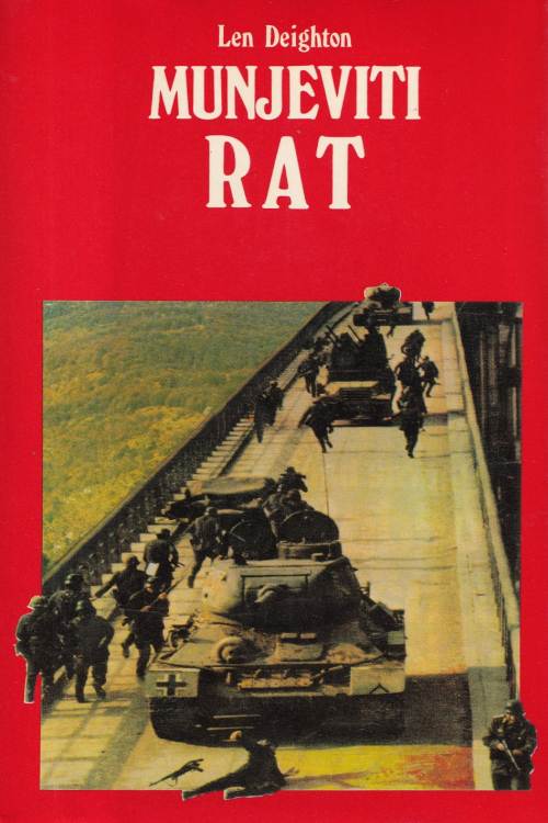 Munjeviti rat - Len Deighton, naslovnica knjige