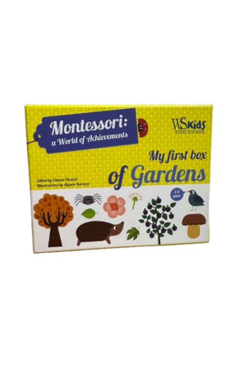 Montessori: My First Box of Gardens - Chiara Piroddi, naslovnica knjige