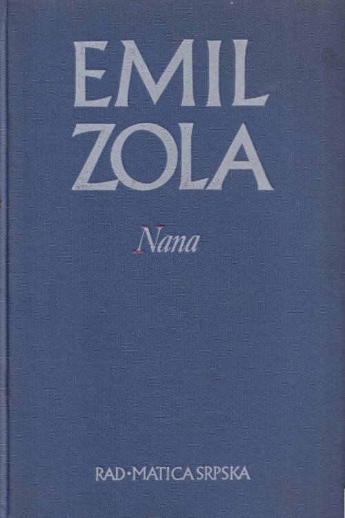Nana - Emile Zola, naslovnica knjige