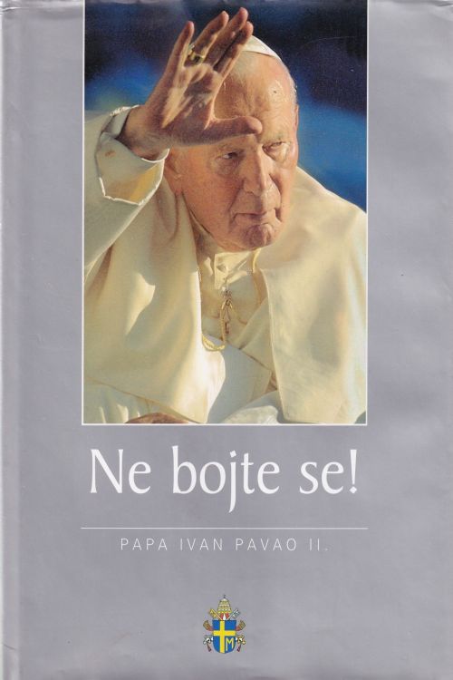 Ne bojte se - Papa Ivan Pavao II, naslovnica knjige
