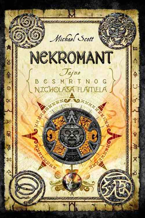 Nekromant - Michael Scott, naslovnica knjige
