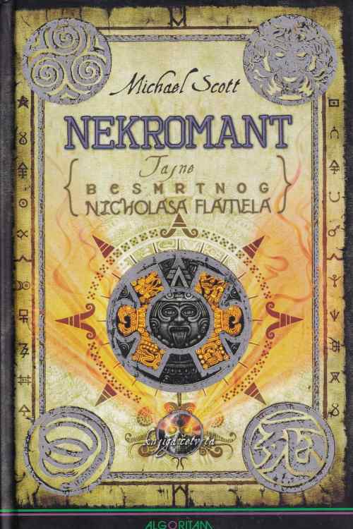 Nekromant - Michael Scott, naslovnica knjige