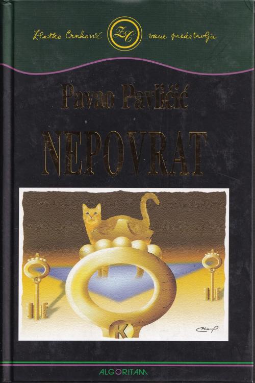 Nepovrat - Pavao Pavličić, naslovnica knjige