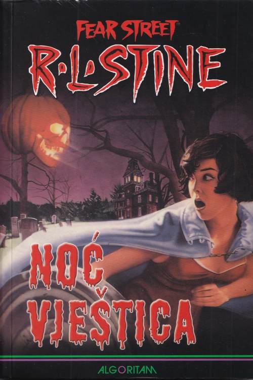 Noć vještica - R.L. Stine, naslovnica knjige