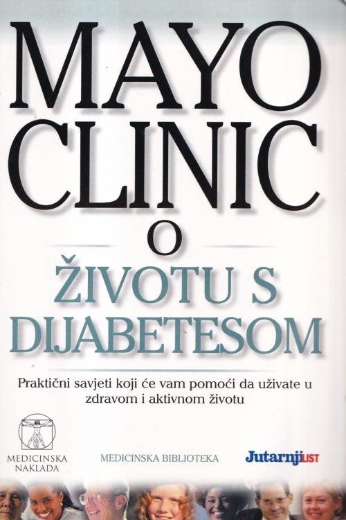 O životu s dijabetesom, naslovnica knjige