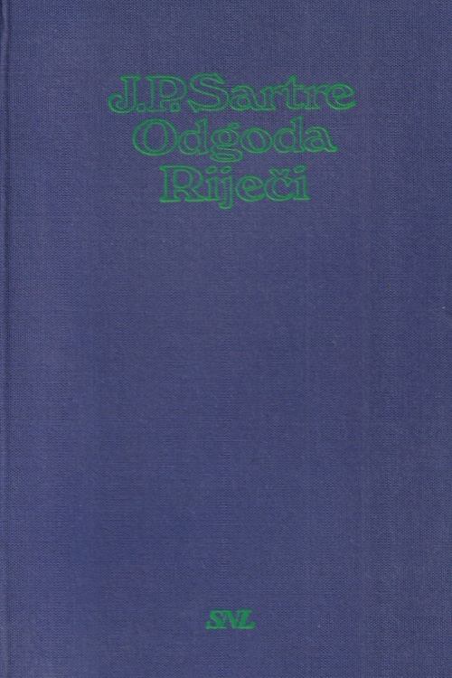 Odgoda riječi - Jean Paul Sartre