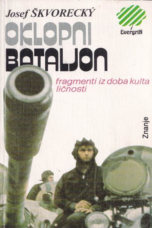 Oklopni bataljon - Josef Škvorecky, naslovnica knjige