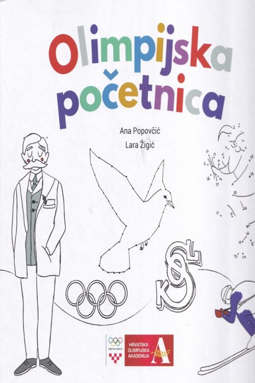 Olimpijska početnica - Ana Popovčić, Lara Žigić, naslovnica knjige