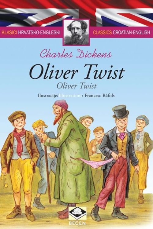 Oliver Twist | Oliver Twist: dvojezični klasici - Charles Dickens, naslovnica knjige