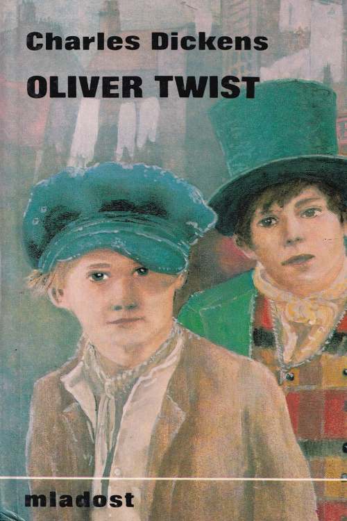 Oliver Twist - Charles Dickens, naslovnica knjige