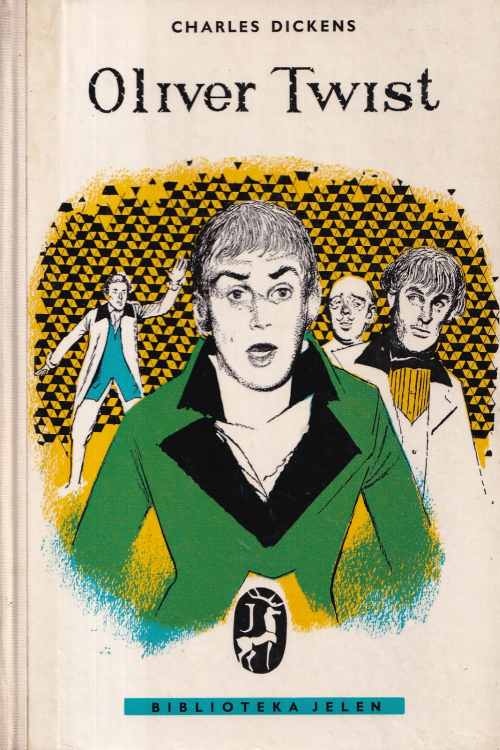 Oliver Twist - Charles Dickens, naslovnica knjige