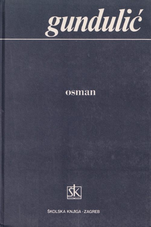 Osman  - Ivan Gundulić, naslovnica knjige