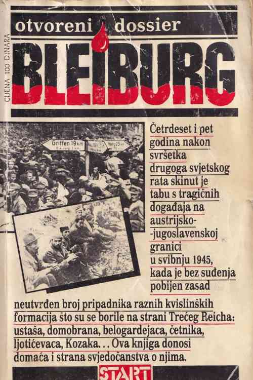 Otvoreni dossier Bleiburg - Skupina autora, naslovnica knjige