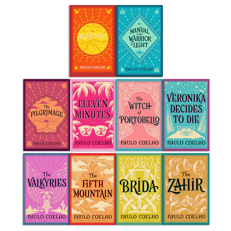 Collection of 10 book, Paulo Coelho - book cover