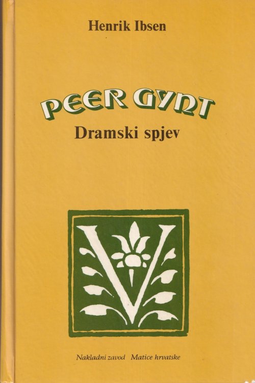 Peer Gynt - Henrik Ibsen, naslovnica knjige