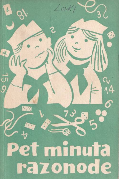 Pet minuta razonode - Emil Paravina, naslovnica knjige