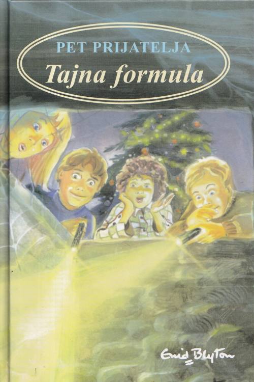 5 prijatelja - Tajna formula - Enid Blyton, naslovnica knjige