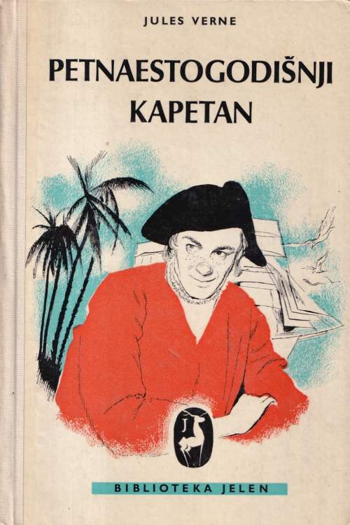 Petnestogodišnji kapetan - Jules Verne, naslovnica knjige