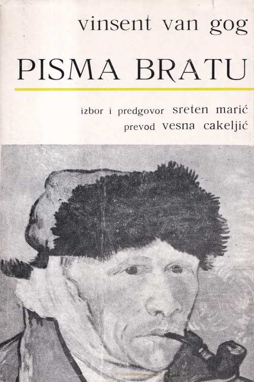 Pisma bratu - Vincent van Gogh, naslovnica knjige