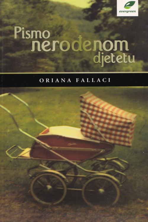 Pismo nerođenom djetetu - Oriana Fallaci, naslovnica knjige