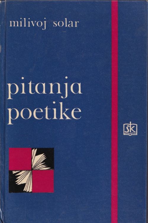 Pitanja poetike - Milivoj Solar, naslovnica knjige