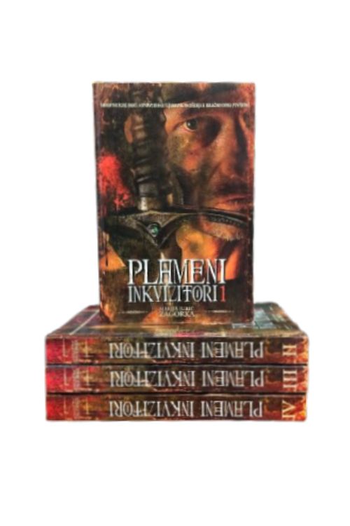 Plameni inkvizitori 1 - 4 - Marija Jurić Zagorka, naslovnica knjige