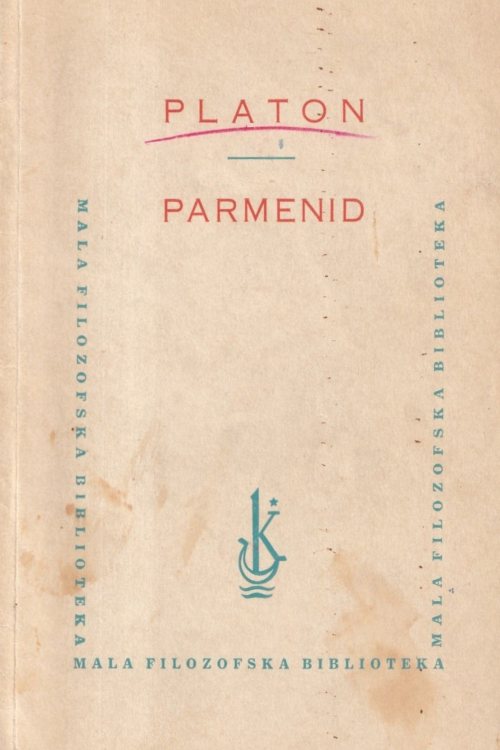 Parmenid - Platon, naslovnica knjige