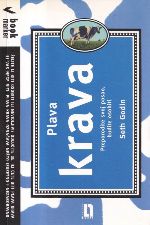 Plava krava: preporodite svoj posao, budite osobiti - Seth Godin, naslovnica knjige