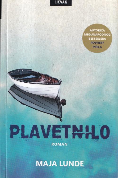 Plavetnilo - Maja Lunde, naslovnica knjige