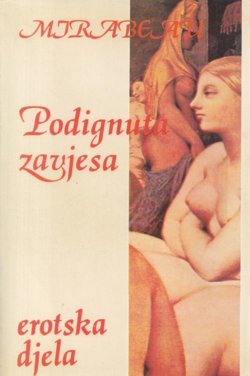 Podignuta zavjesa - Mirabeu, naslovnica knjige