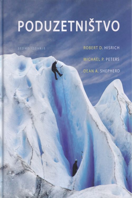 Poduzetništvo - Robert D. Hisrich| Michael P. Peters| Dean A. Shepherd, naslovnica knjige