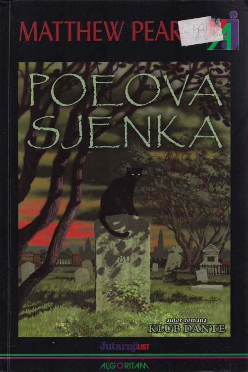 Poeova sjenka - Matthew Pearl, naslovnica knjige