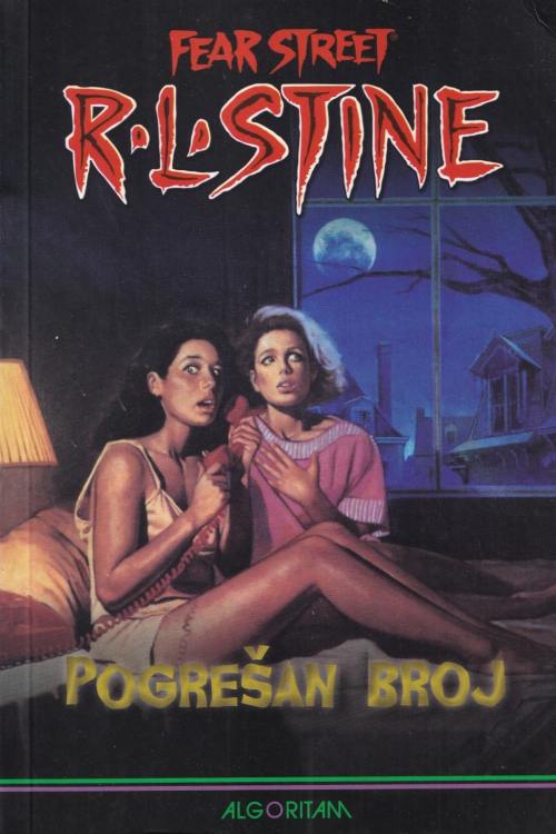 Pogrešan broj - R.L. Stine, naslovnica knjige