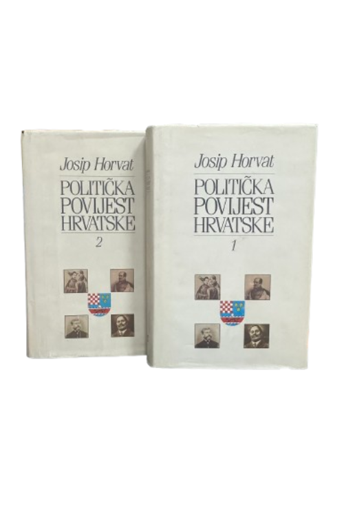 Politička povijest Hrvatske 1 - 2 - Josip Horvat, naslovnica knjige