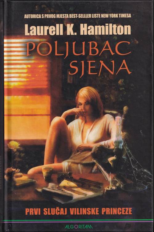 Poljubac sjena - Laurell K. Hamilton , naslovnica knjige
