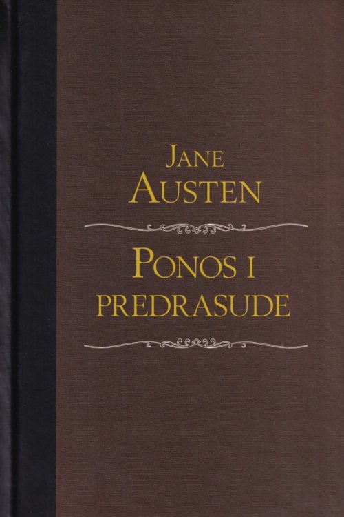 Ponos i predrasude - Jane Austen, naslovnica knjige