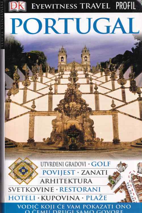 DK Eyewitness Travel: Portugal, naslovnica knjige