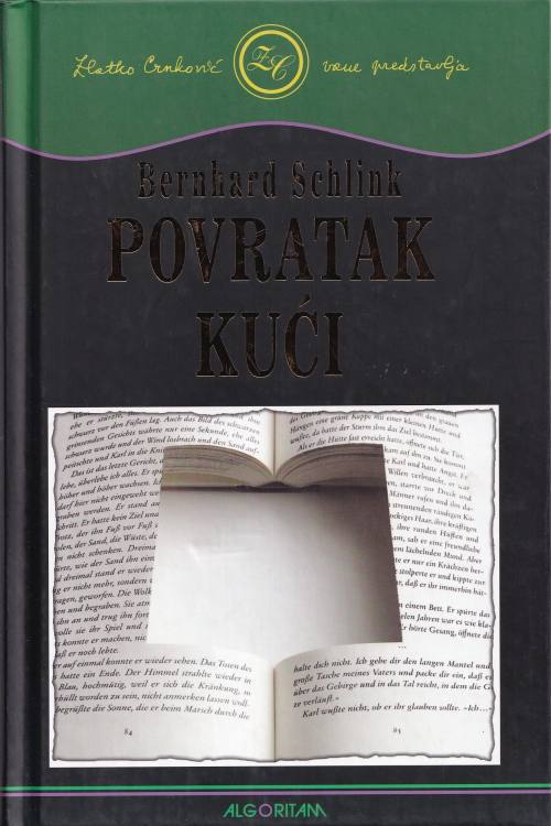 Povratak kući - Bernhard Schlink, naslovnica knjige