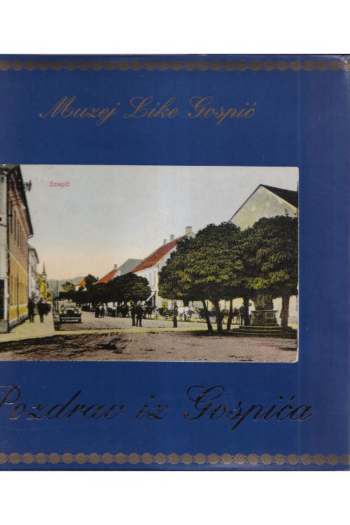 Pozdrav iz Gospića, naslovnica knjige