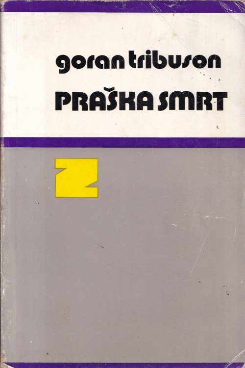 Praška smrt - Goran Tribuson, naslovnica knjige