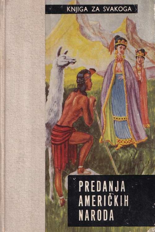 Predanja američkih naroda, naslovnica knjige