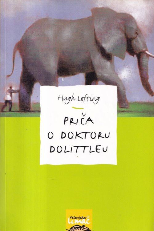 Priča o doktoru Dolittleu - Hugh Lofting, naslovnica knjige
