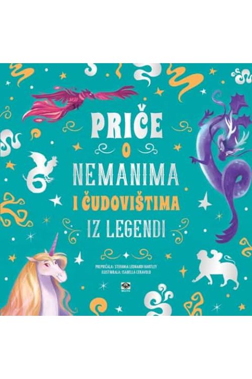Priče o nemanima i čudovištima iz legendi, naslovnica knjige