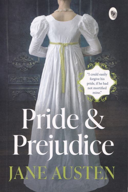 Pride & Prejudice - Jane Austen, naslovnica knjige